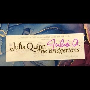 Autographed Bookmark - Julia Quinn